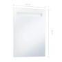 vidaXL Badezimmer-Wandspiegel mit LEDs 60x80 cm 144709_7