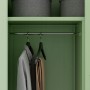 Jan Nowak Abschließbarer Mehrzweckschrank Dawid 185 x 90 x 45 cm Fresh Style Pastellgrün_7