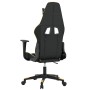 vidaXL Gaming-Stuhl mit Massagefunktion Schwarz & Golden Kunstleder 345513_5
