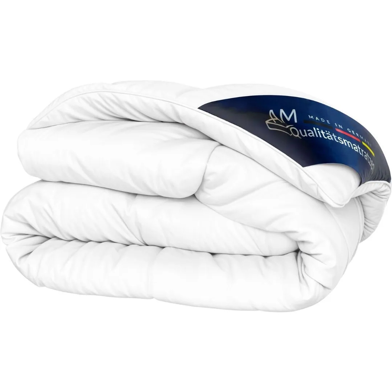 AM Qualitätsmatratzen Premium Ganzjahres Daunen Bettdecke Made in Germany aus 100 % Daunen 135x200cm
