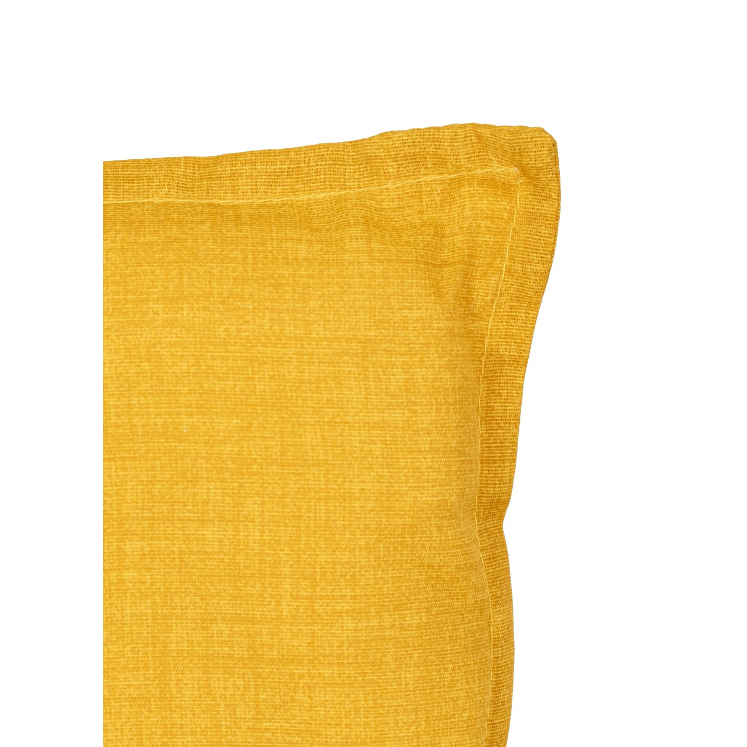 Beo Hochlehner-Saumkissen Brovine Barcelona, 120x50x6 cm, Senfgelb. Gartenstuhl Auflage.