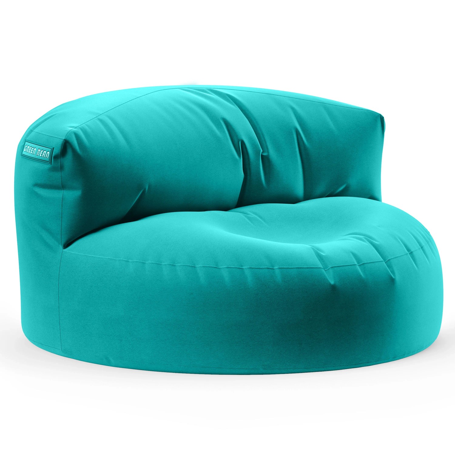 Green Bean Sitzsack-Sofa 90 x 50 x 50 cm PVC Wetterfest Türkis