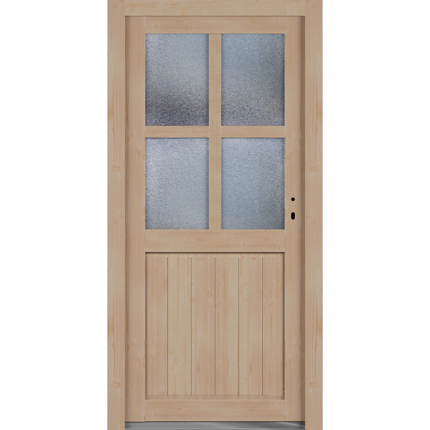 Roro Nebeneingangstür OHE 1007 Fichte 5FA 98 cm x 198 cm DIN R günstig online kaufen