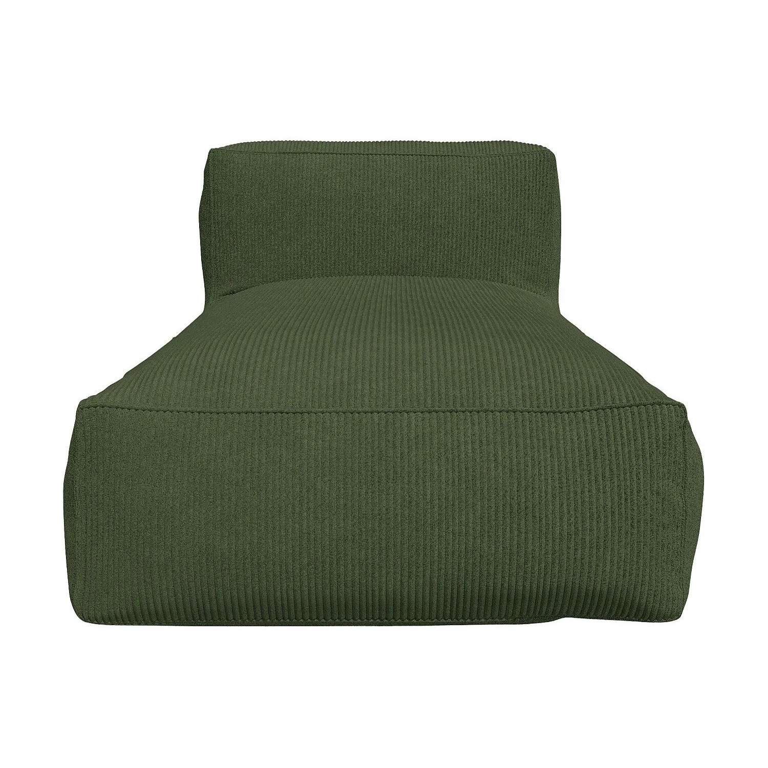 Vente-unique Recamiere Ohne Schlaffunktion Noumara Grün 95 cm