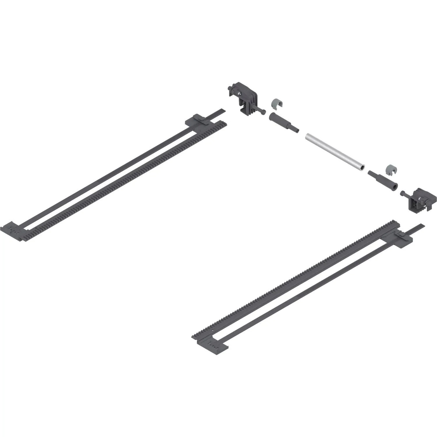 Blum SeitenstaBilisierung Tandem für 550H Bis Nennlänge 400 mm