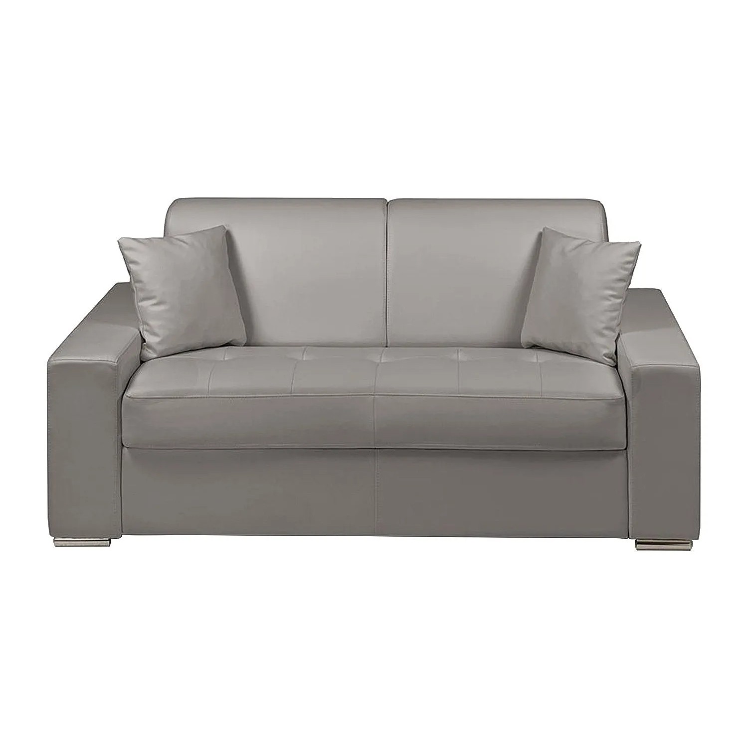 Vente-unique Schlafsofa Emir Grau 184 cm