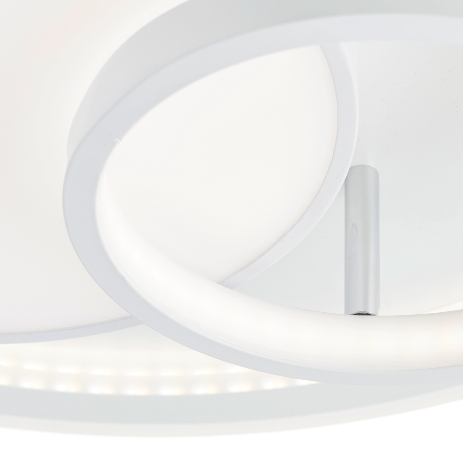 Brilliant LED-Deckenleuchte Sigune Ø 40 cm 3000-6000 Kelvin Weiß - Schwarz  kaufen bei OBI