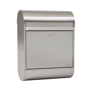 MEFA Briefkasten Ruby 864 Edelstahl 45 cm x 35,4 cm x 16 cm