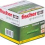 Packung Fischer Spreizdübel SX Green, 10x50 mm, 45 Stück. Universaldübel für Befestigungen in verschiedenen Baustoffen.