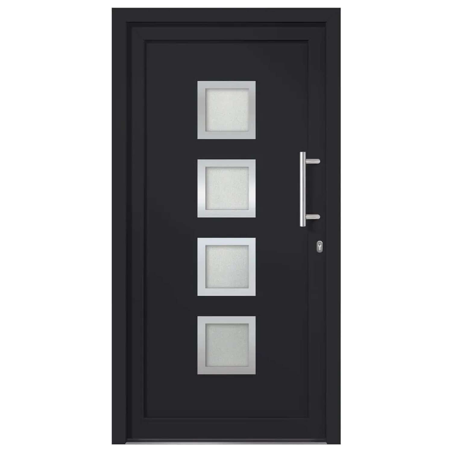 vidaXL Haustür Anthrazit 108x208 cm 279198 günstig online kaufen