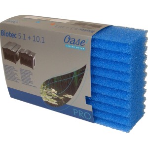 Oase Ersatzschwamm blau für BioSmart 18000-36000 Teichfilter, zur Reinigung des Teichwassers.