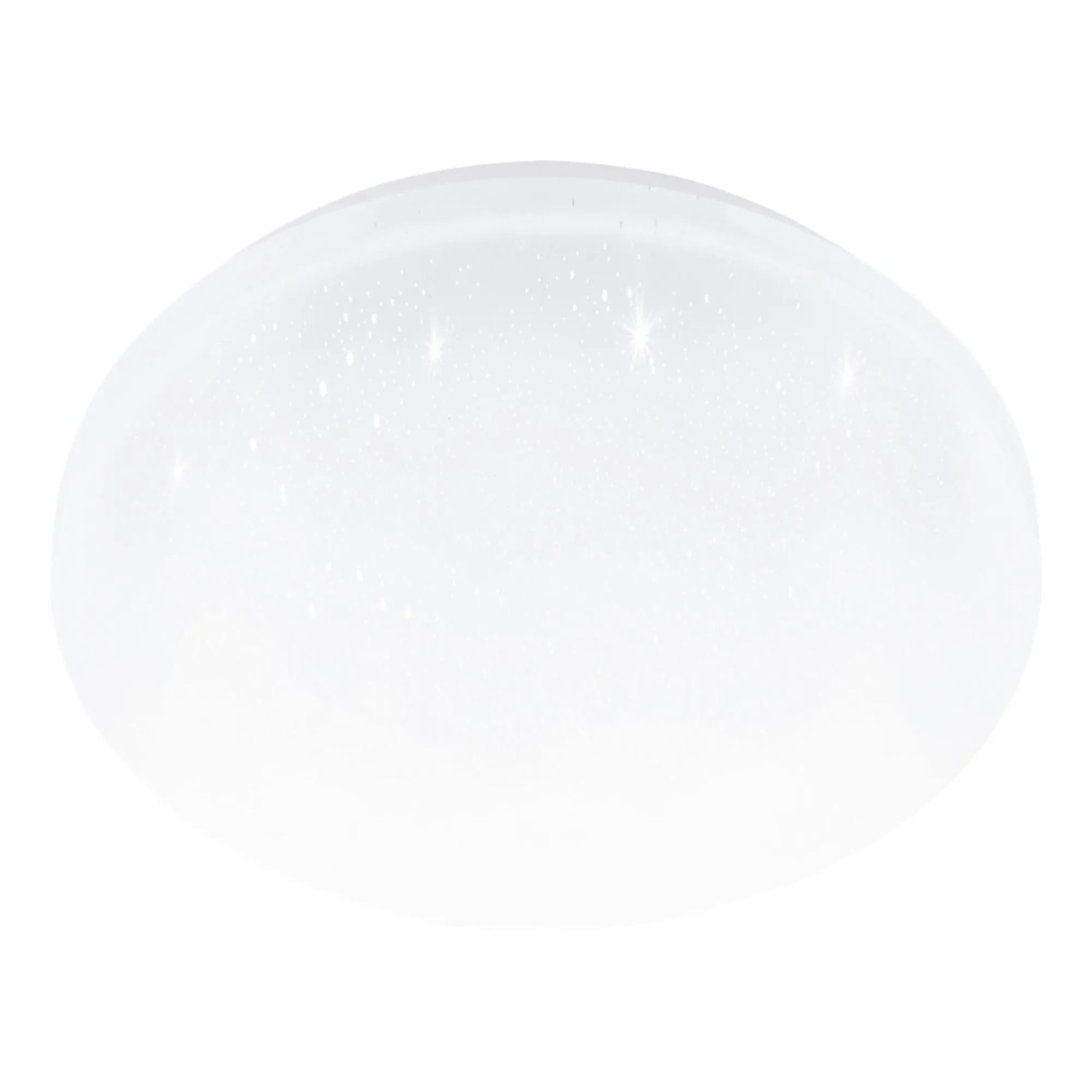 Eglo LED-Wand- und Deckenleuchte Pogliola Weiß mit Kristalleffekt Ø 26 cm