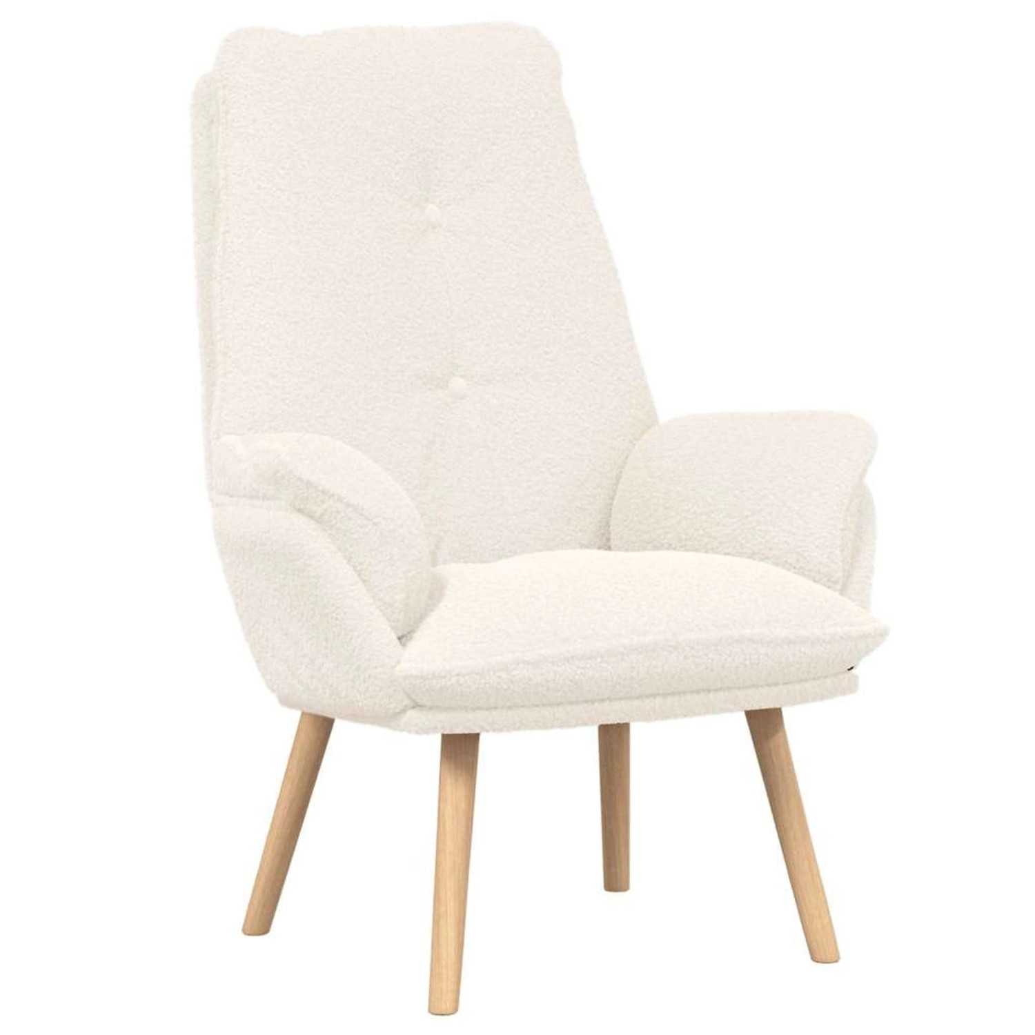 vidaXL Relaxsessel Creme 69 x 74 x 93 cm Stoff 42001845 günstig online kaufen