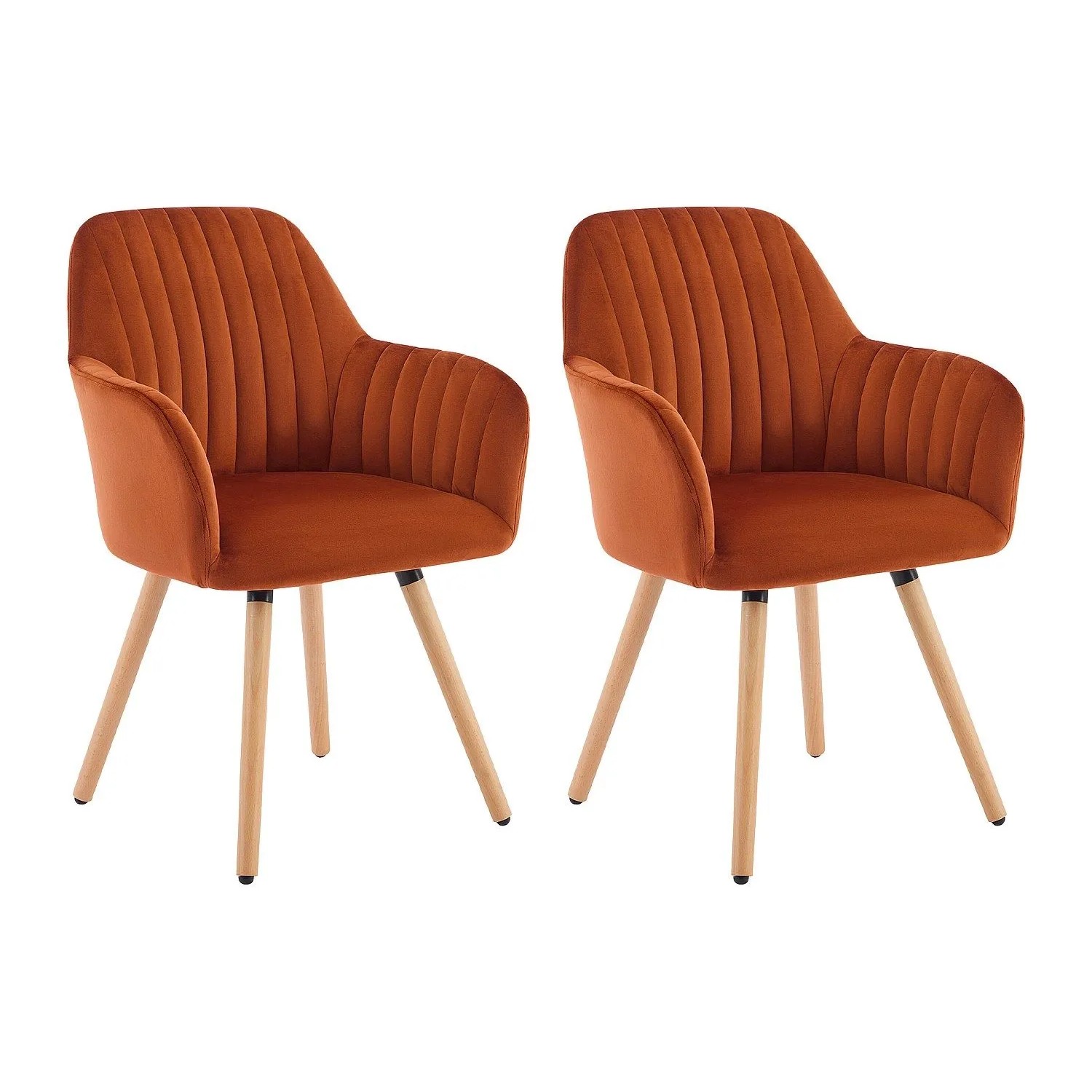 Vente-unique Stuhl Eleana Terracotta 56 cm