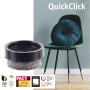 Wagner QuickClick Möbelgleiter Set, braun, Ø 17mm, 8-teilig. Filzgleiter für empfindliche Böden.