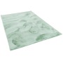 Mintgrüner Pergamon Luxus Fellteppich (180x250cm) mit weicher Oberfläche.