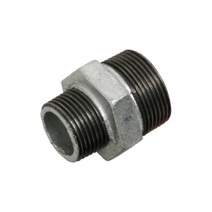 Verzinktes Reduzierstück 30,3 mm x 41,9 mm für Pumpen & Hauswasserwerke.