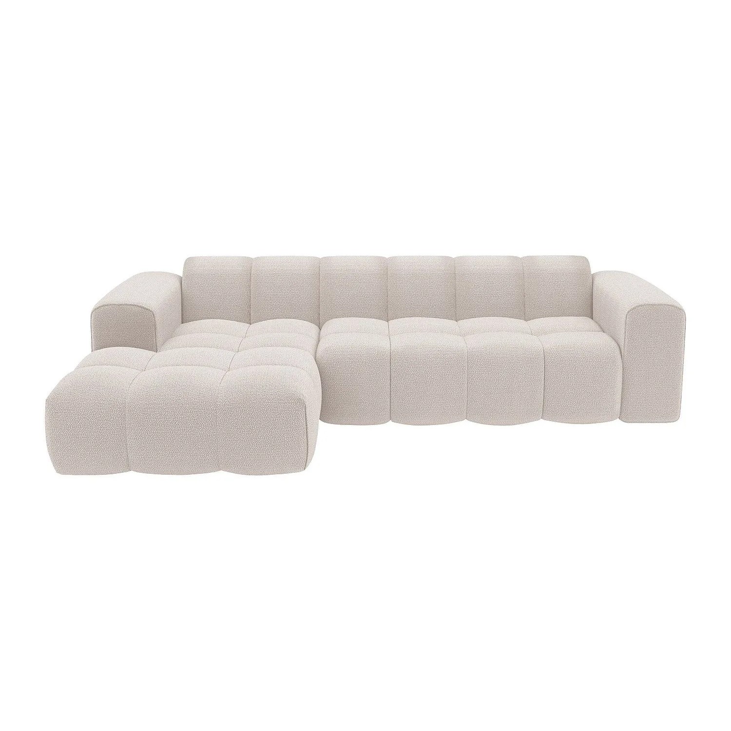Vente-unique Sofa Ohne Schlafmöglichkeit Caleso Beige 284 cm