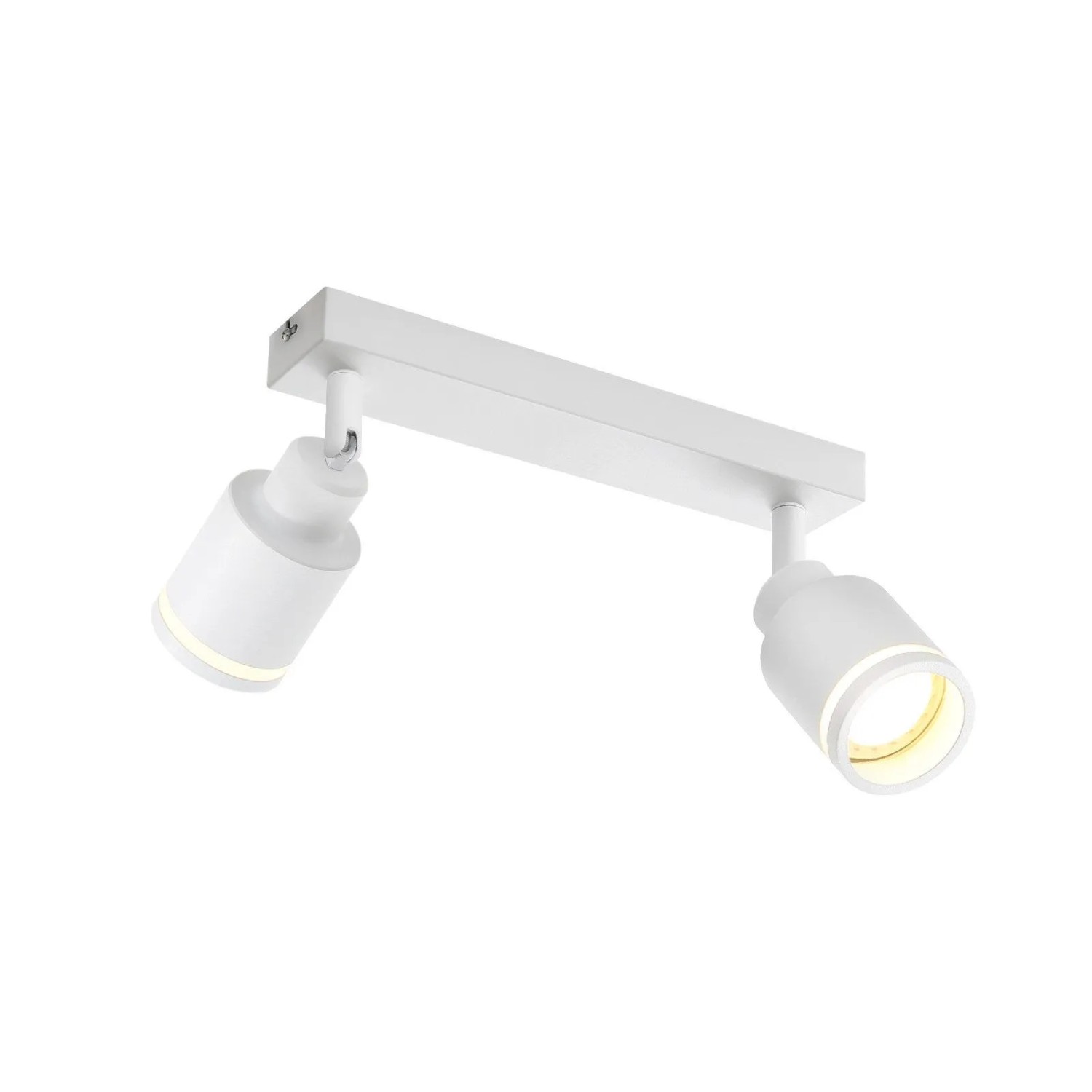 ZMH LED Deckenstrahler 6x GU10 Weiß Schwenkbar Ohne Leuchtmittel