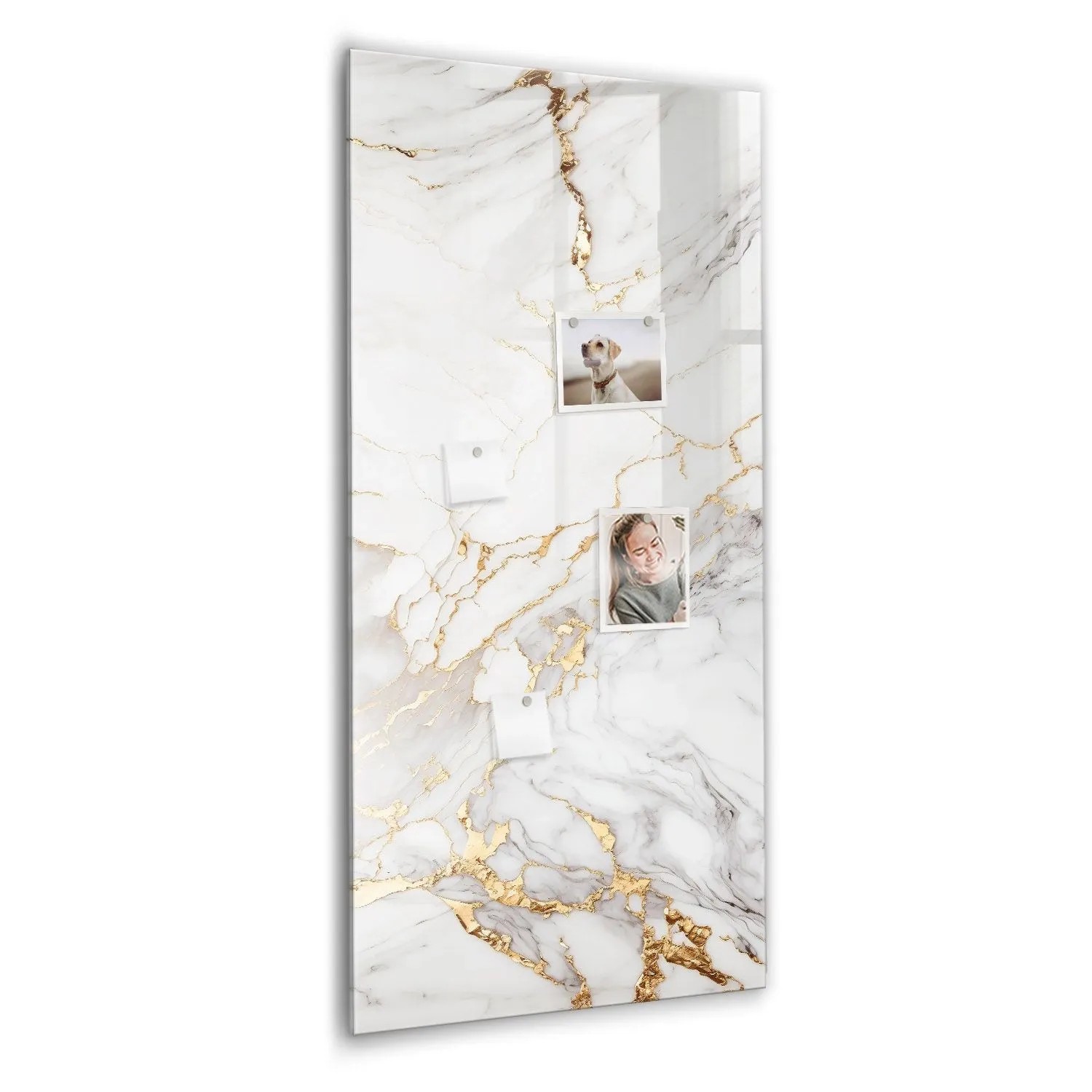 Tulup Schreib Magnettafel Dekorativer Marmor 60x120 cm Magnettafel Wohnzimm günstig online kaufen