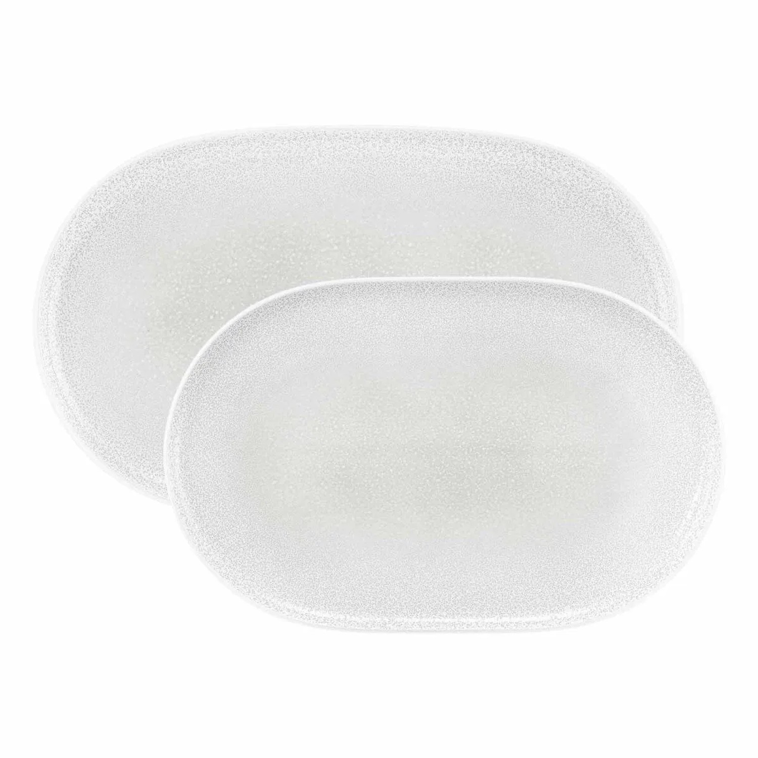Seltmann Weiden Sento Home Servierplatten-Set 2-teilig Aura White