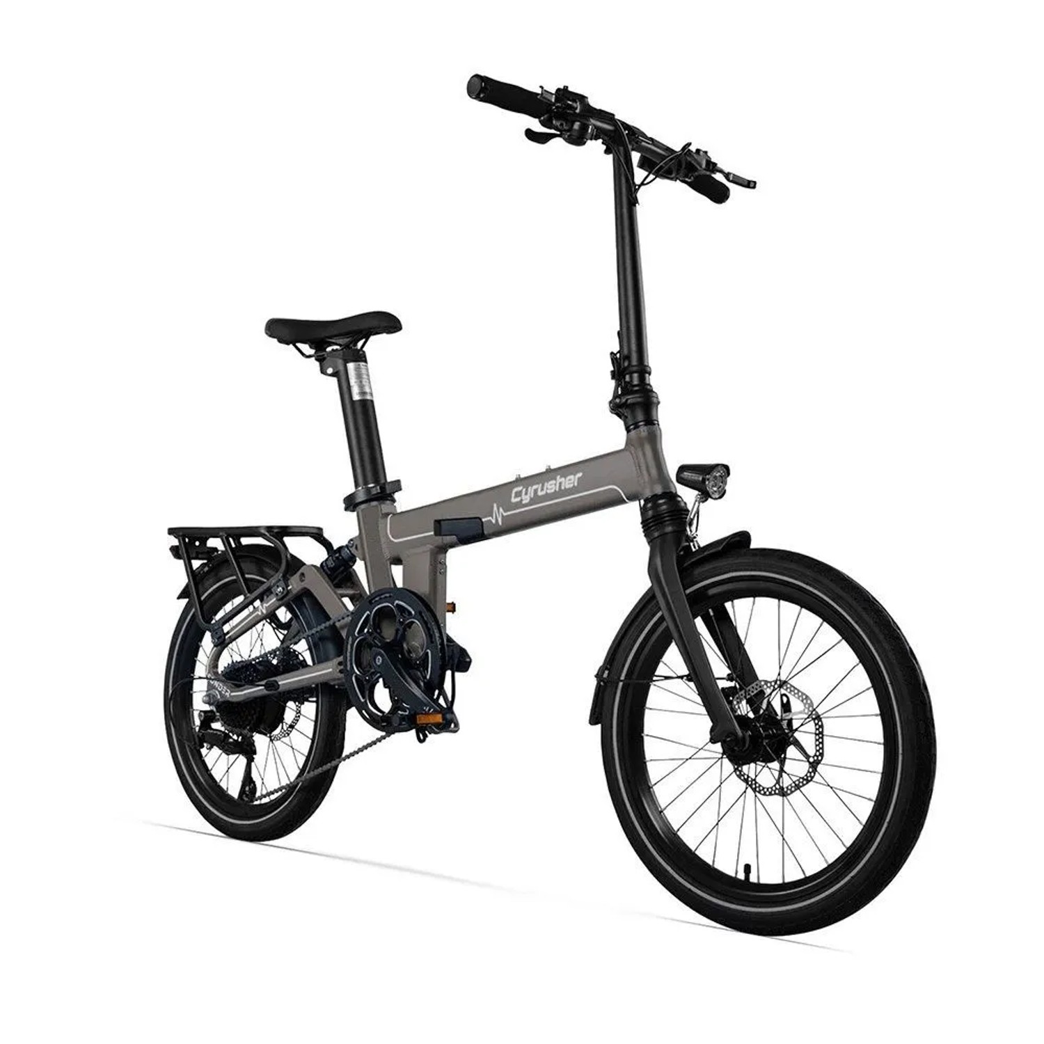 CYRUSHER Sonder Faltbares E-Bike 250 W 48 V 10Ah Akku