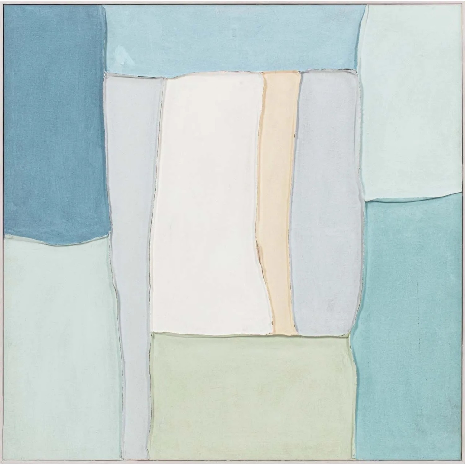 Art Universe Leinwandbild Sky and Sand 100 x 100 cm