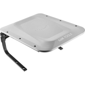 LUX-TOOLS Mähroboter-Garage, silber-schwarz, schützt vor UV, Regen, Frost. Für Oryx 300 Vision Modelle.