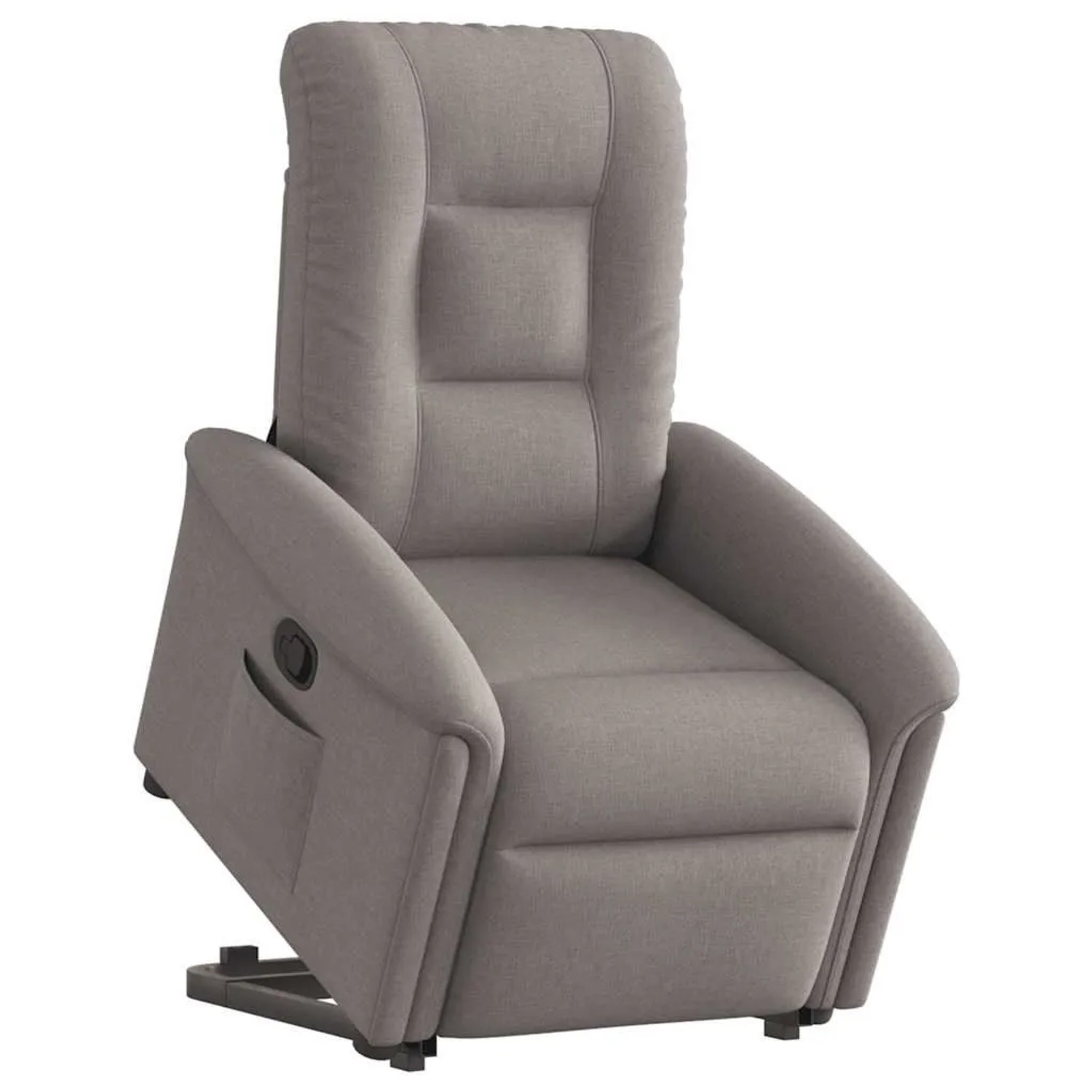 vidaXL Relaxsessel mit Aufstehhilfe Taupe Stoff 3303261 günstig online kaufen