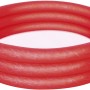Rotes Bestway Planschbecken Classic, 122 cm, mit drei Luftringen.