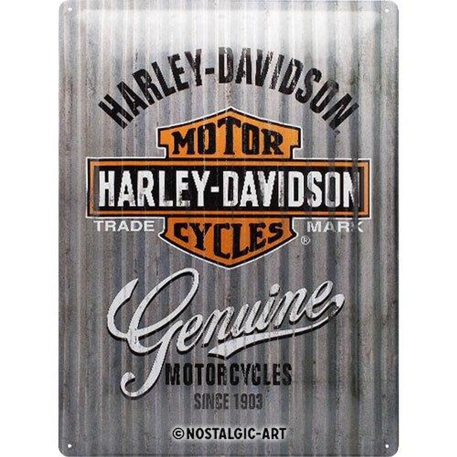 Nostalgic-Art Blechschild 30 x 40 cm - Harley-Davidson - Metal Wall günstig online kaufen