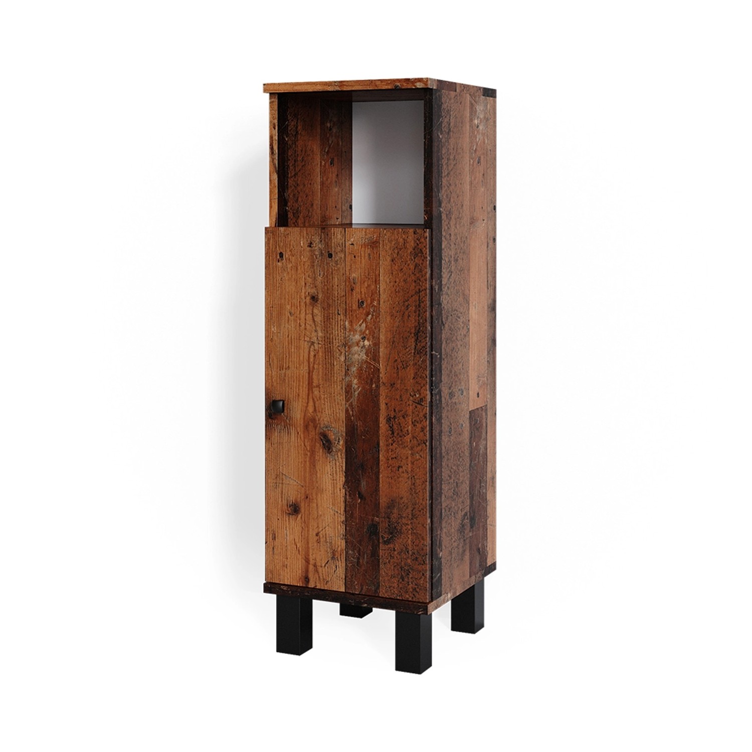 Vicco Midischrank Fynn Eiche Rustikal 30 x 95 cm