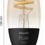 Philips Hue Filament Kerze E14 Doppelpack: Vintage LED-Lampe mit warmweißem bis kaltweißem Licht.