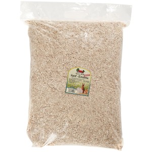 Sack Premium Hanfeinstreu für Kleinnager, 2,8 kg, helle Farbe.