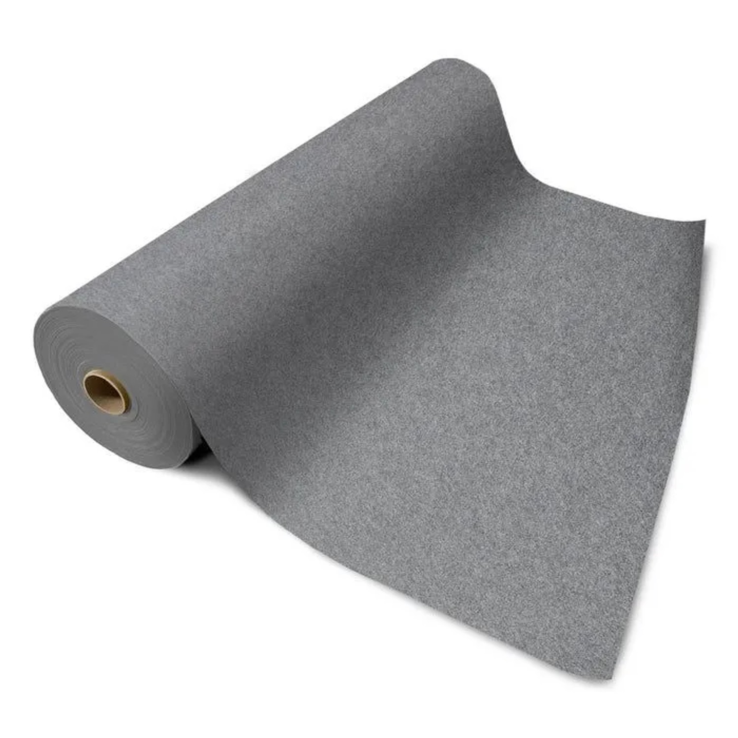 Floordirekt Messeteppich Sintra Pflegeleichter Gangläufer Grau Meliert 200 x 3000 cm