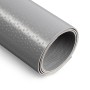 Grauer KARAT PVC-Bodenbelag mit Dots-Struktur, widerstandsfähig und pflegeleicht.