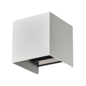 Lindby LED Smart Home Wandleuchte Außen Dara 10020152 Dimmbar Modern in Weiß 1-flammig