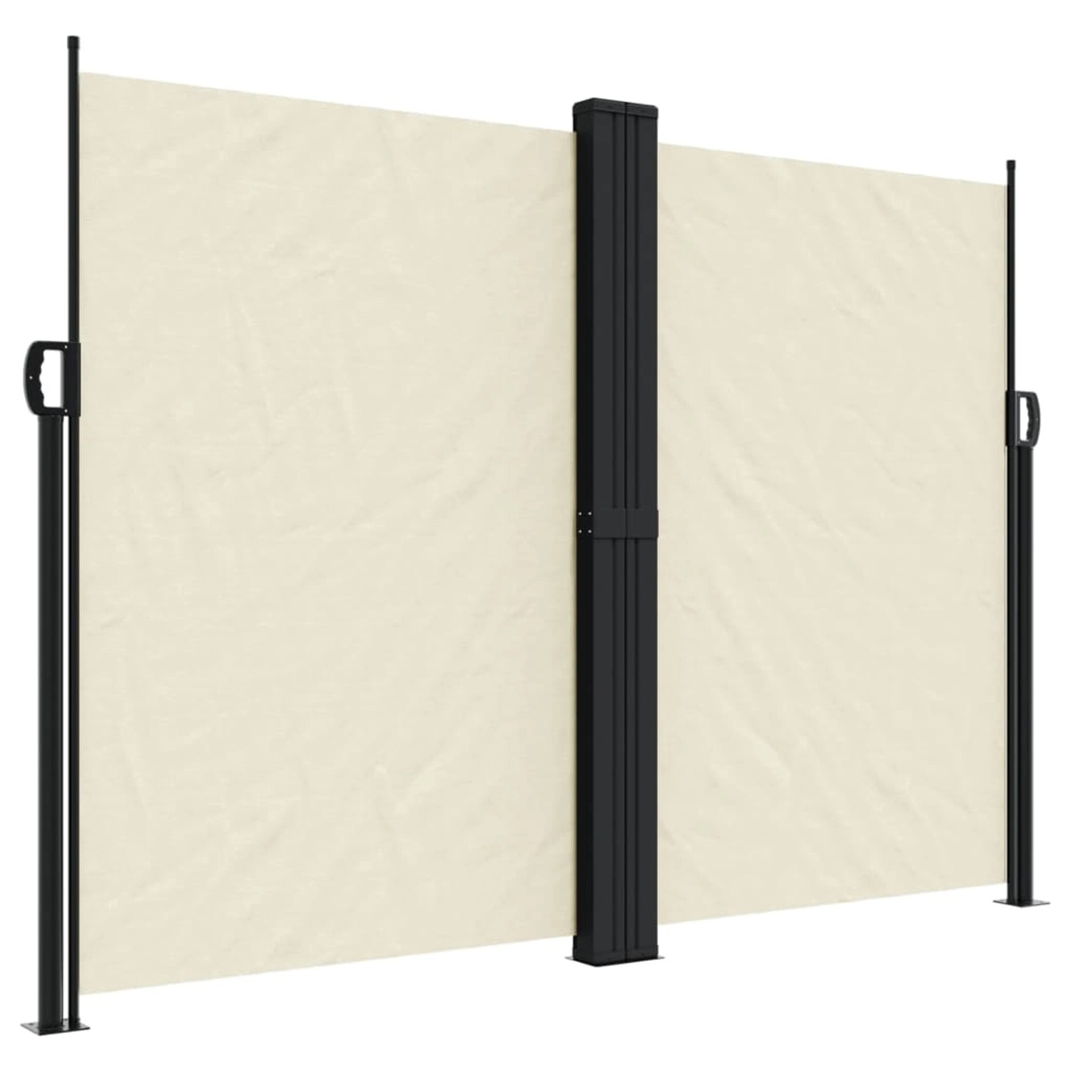 furnicato Seitenmarkise Ausziehbar Creme 180x600 cm günstig online kaufen