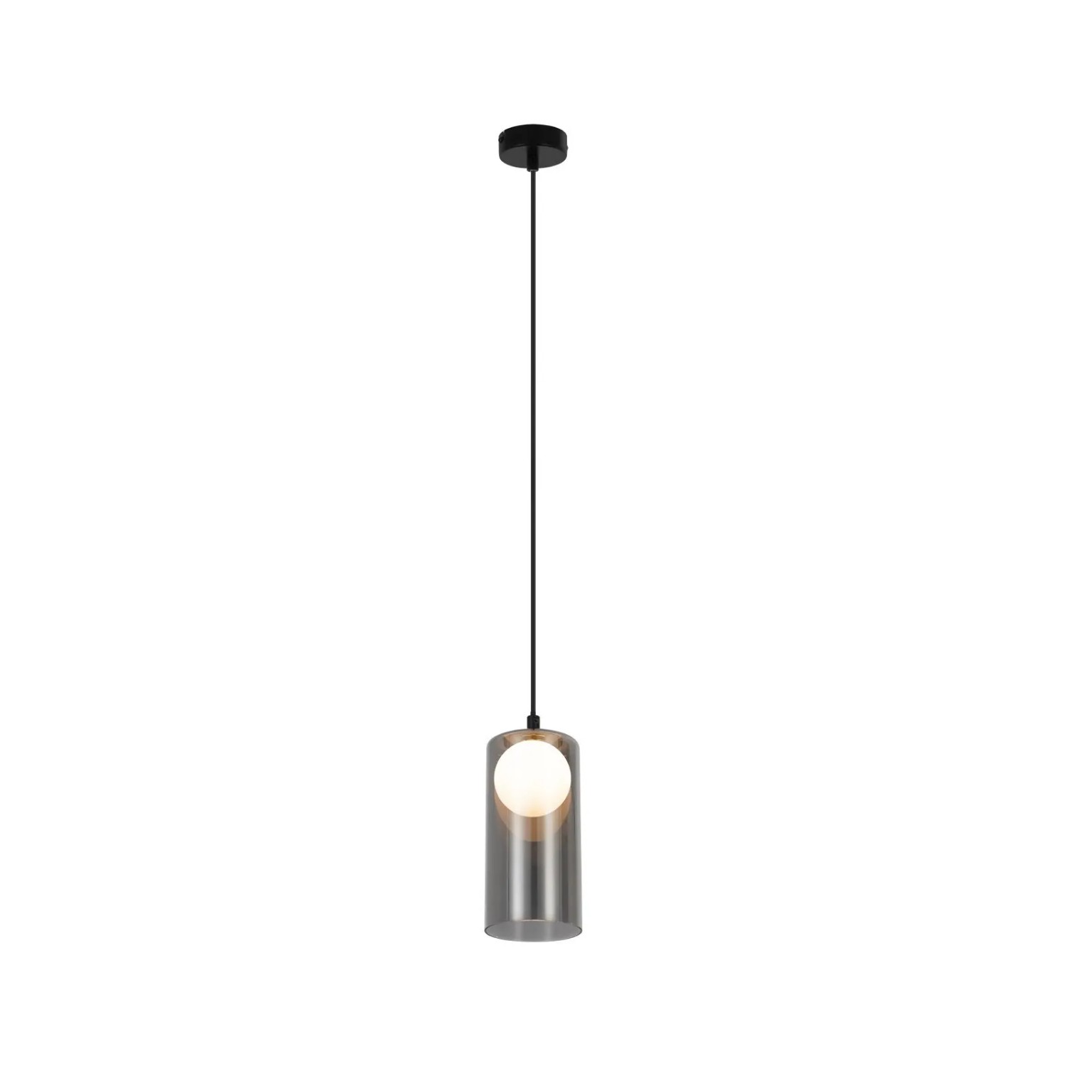 NETTLIFE Pendelleuchte aus Metall L146cm Schwarz 40W