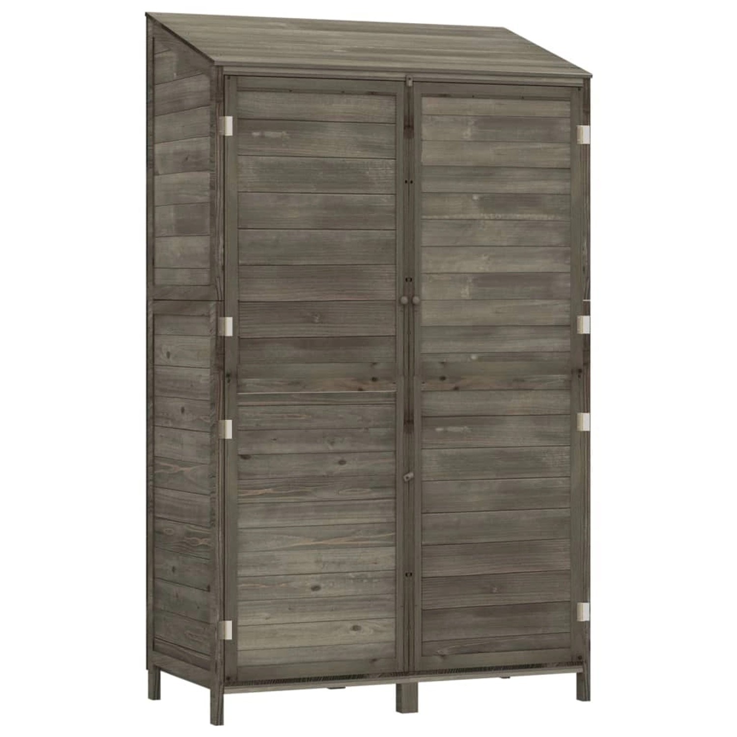 vidaXL Geräteschuppen Anthrazit 102x52x174,5 cm Massivholz Tanne 1156741 günstig online kaufen