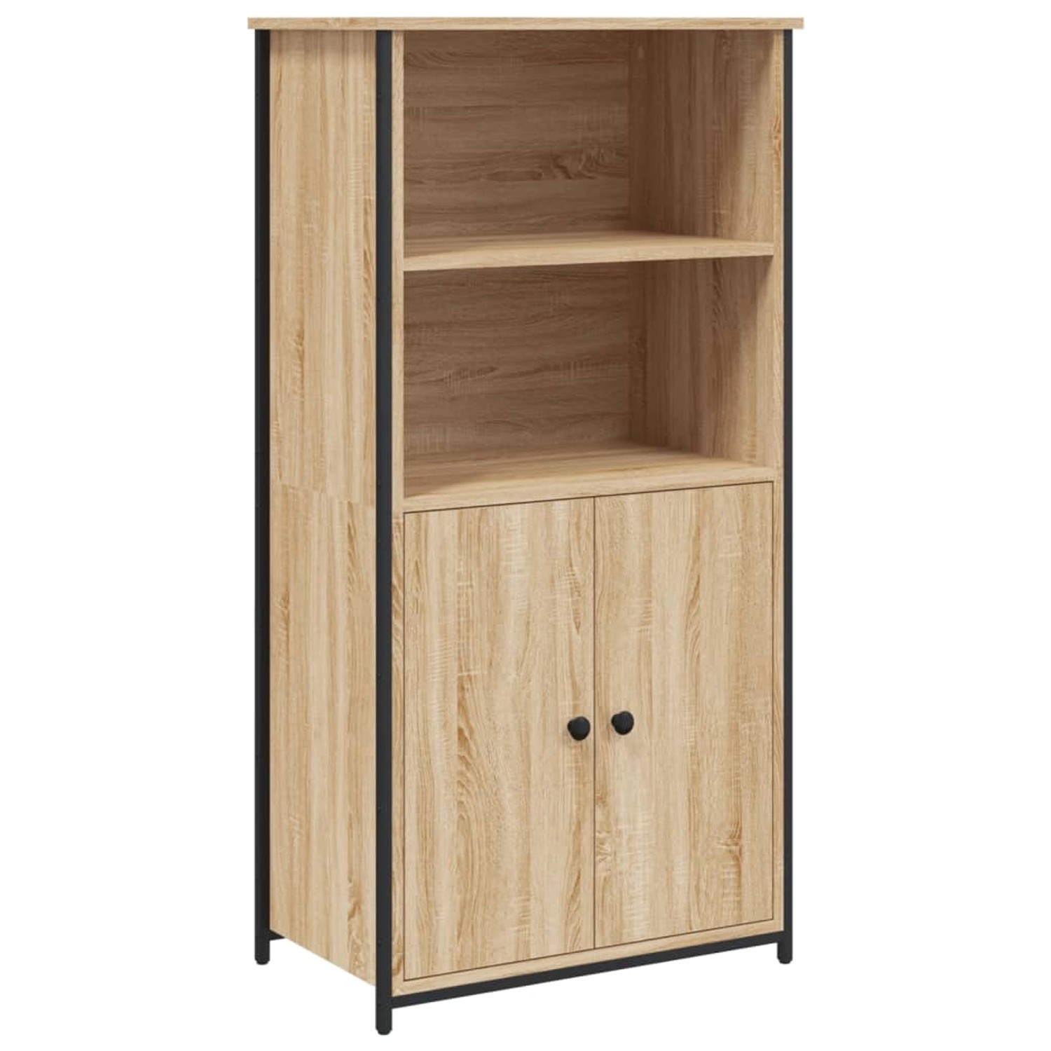 vidaXL Highboard Sonoma-Eiche 62x36x121,5 cm Holzwerkstoff 834211 günstig online kaufen