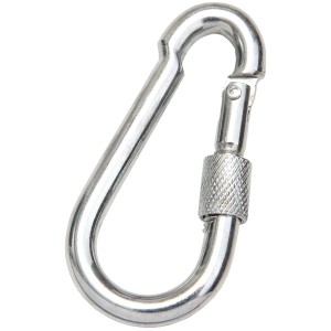 Conacord Schraub-Karabinerhaken Stahl Ø 6 mm x 60 mm