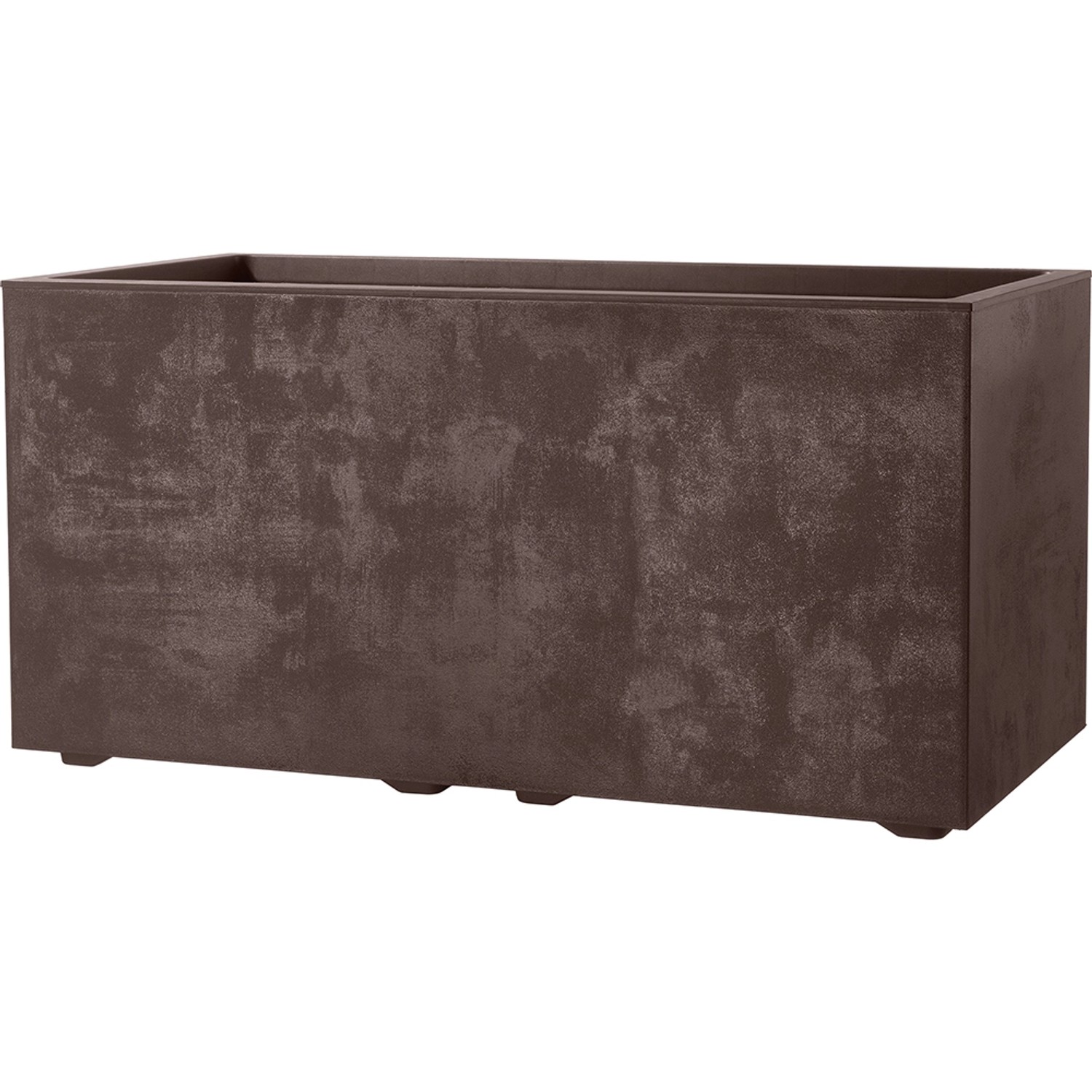 Deroma Pflanzkasten Millennium 39 cm x 79 cm x 39 cm Brown günstig online kaufen