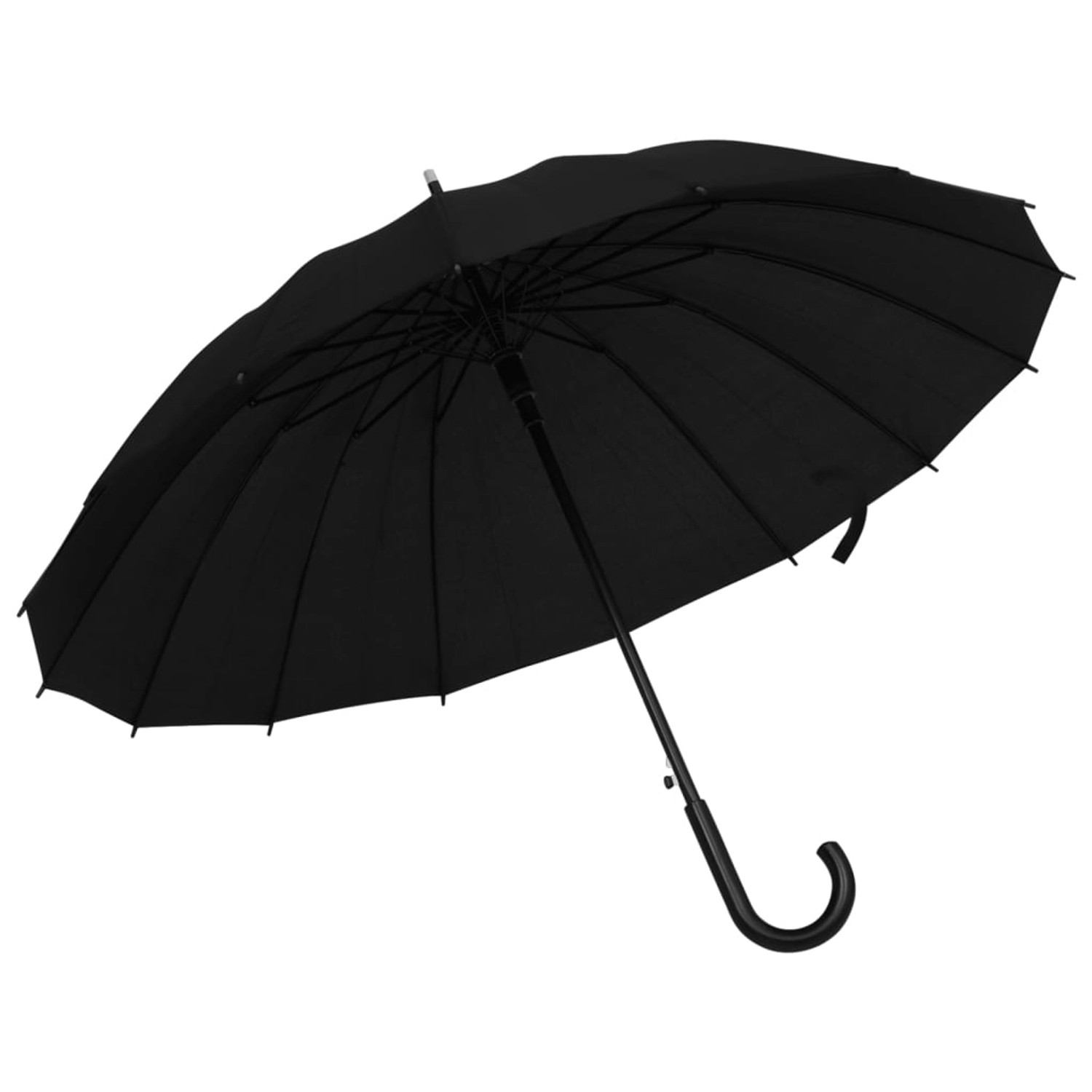 vidaXL Regenschirm Automatisch Schwarz 105cm 149138 günstig online kaufen