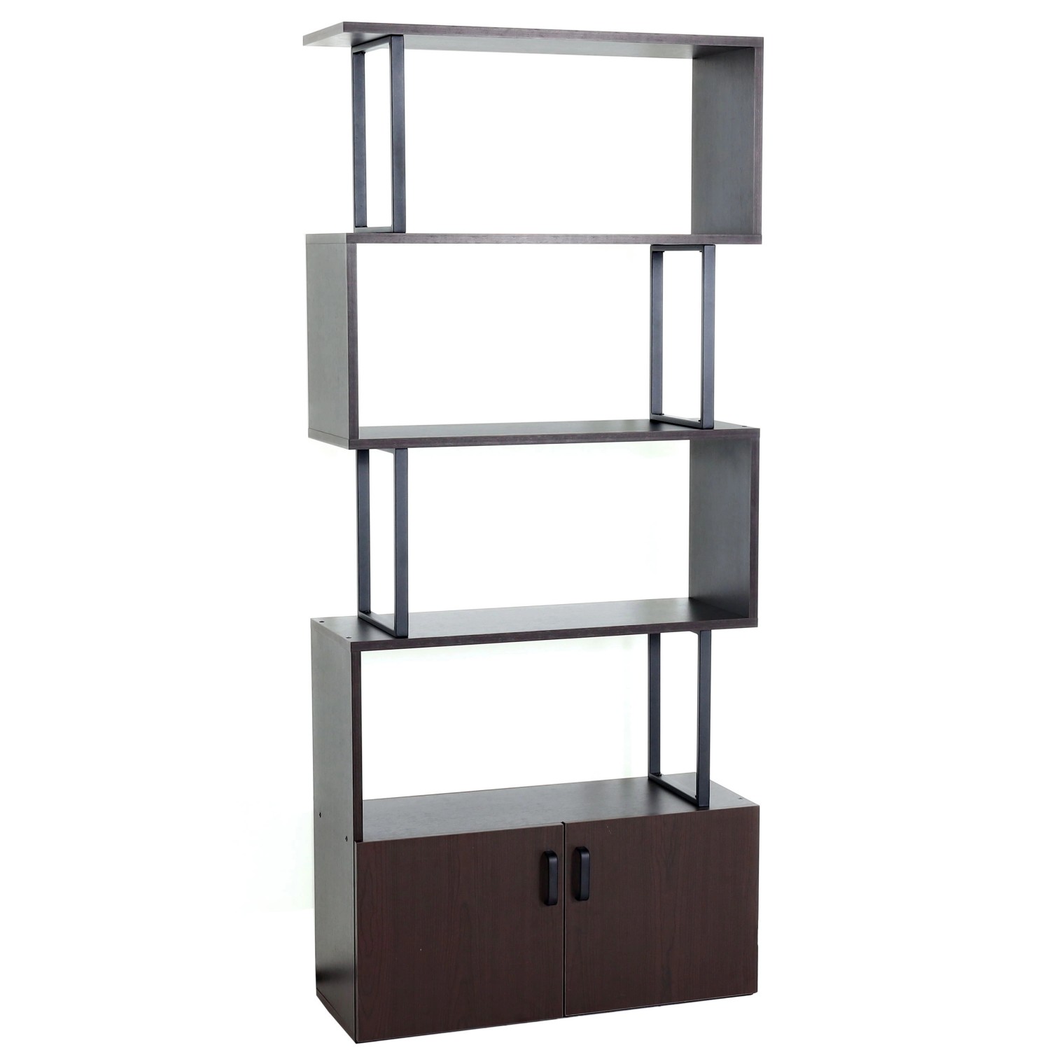 BERLINLODGE Bücherregal HxBxT 183x80x30cm Regal Standregal Raumteiler Wohnr günstig online kaufen