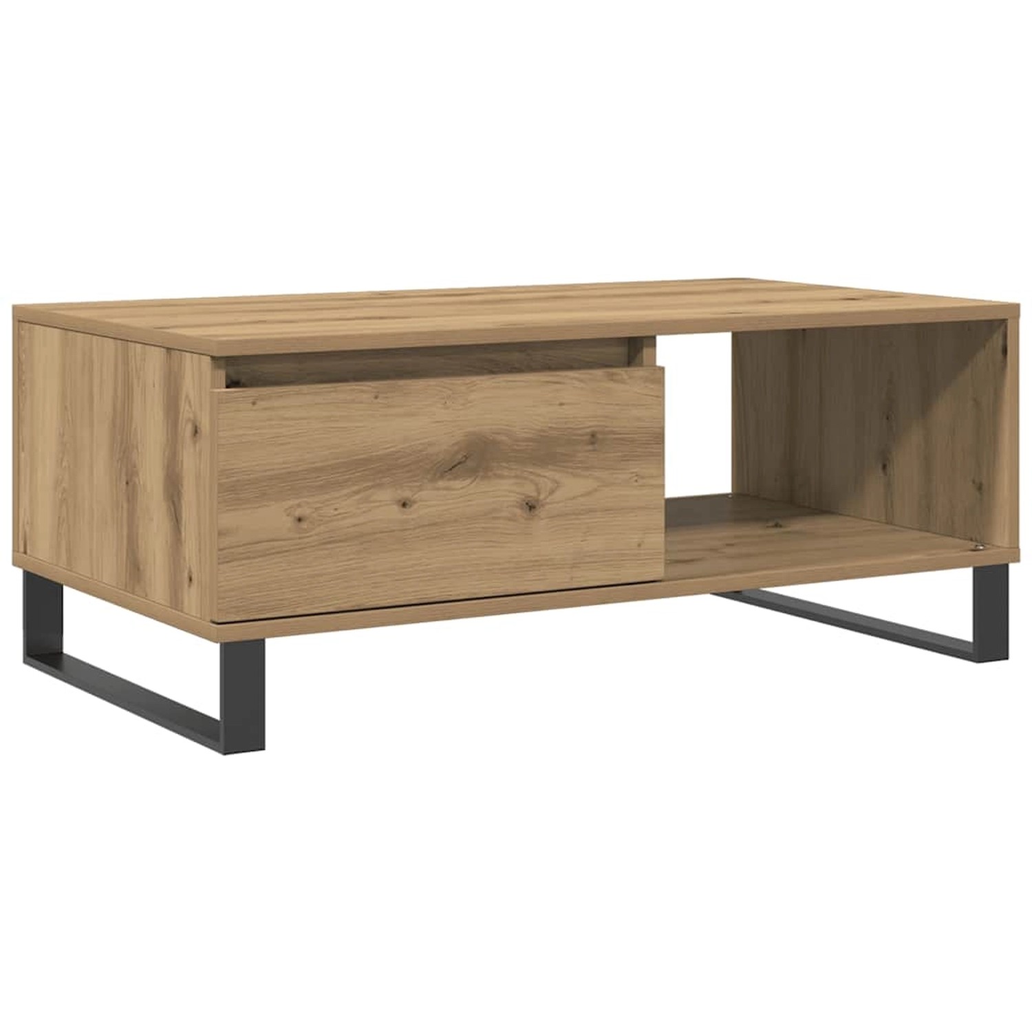 vidaXL Couchtisch Artisan-Eiche 90x50x36,5 cm Holzwerkstoff 857339 günstig online kaufen