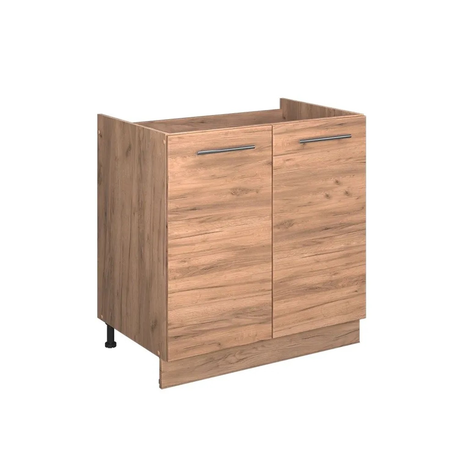 Vicco Spülenunterschrank Fame-Line Goldkraft Eiche 80 x 82 AP Eiche Art Nr 57269