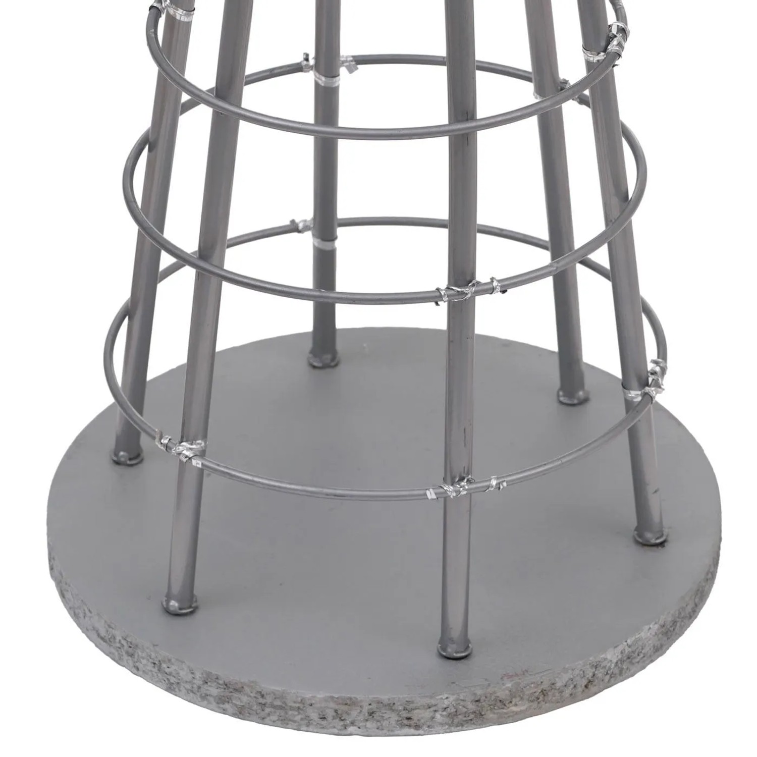 MCW Deko-Baum O91 Metall 90cm Silberfarben_7