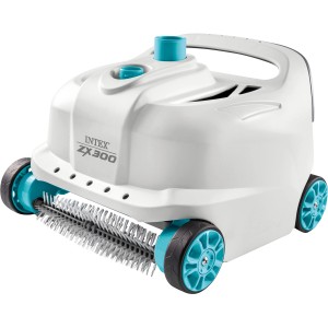 Intex Deluxe Auto Pool Cleaner ZX300 Poolroboter mit Bürsten und Rädern.