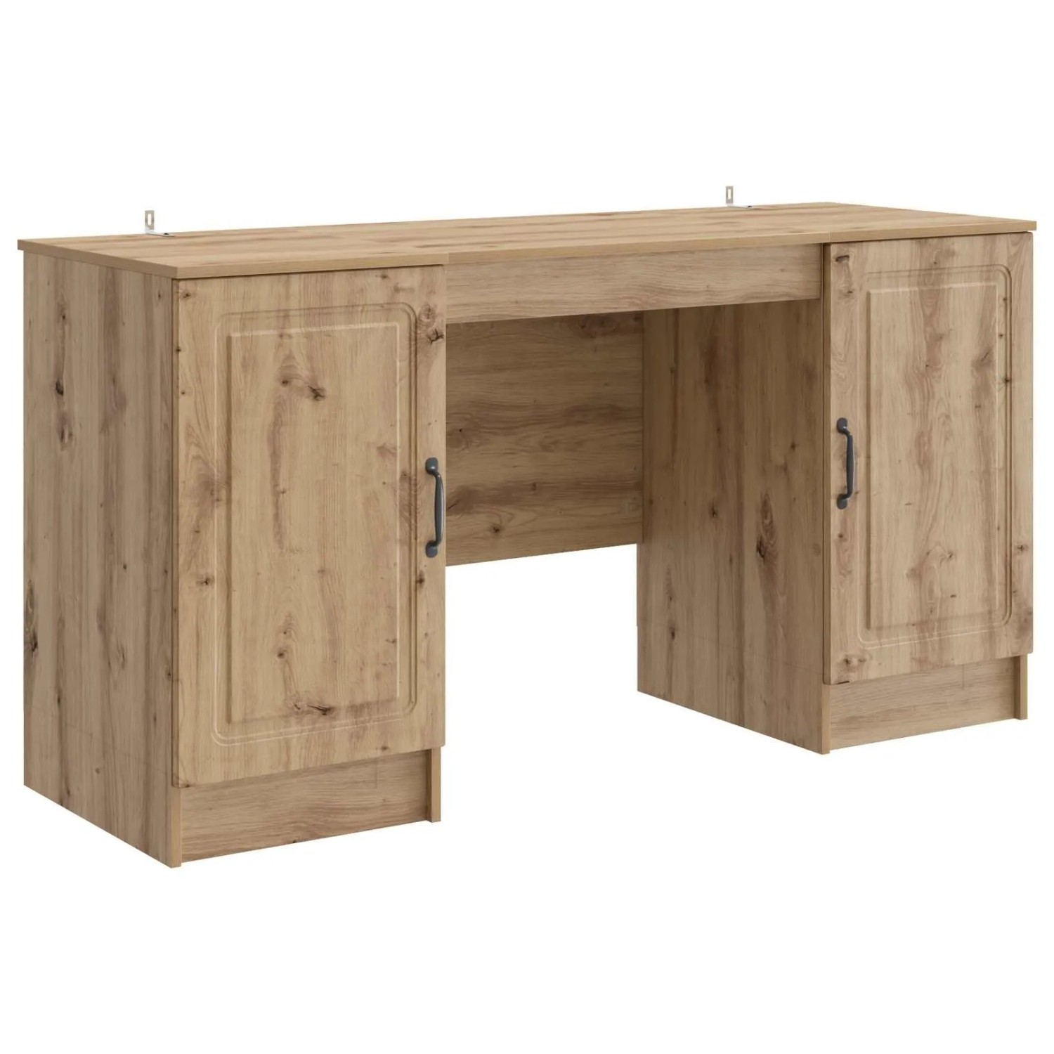 vidaXL Schreibtisch Artisan-Eiche 142,5 x 50 x 75 cm Holzwerkstoff 3414647